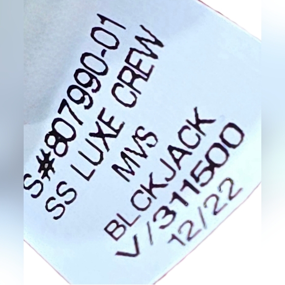 Old Navy, Size S, Black Luxe Tee - Picture 8 of 11